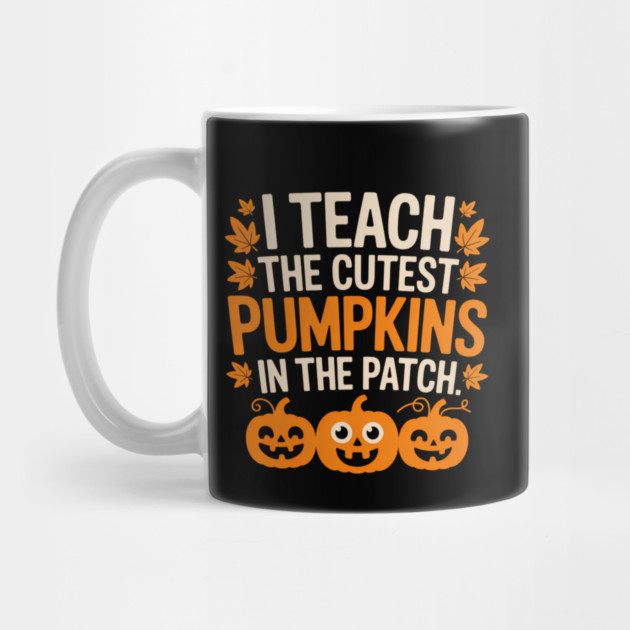 Teacher Halloween Pre-K Teacher Kindergarten Pumpkins Mug