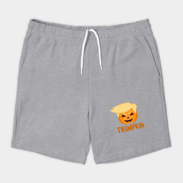 Trumpkin Funny Halloween Pumpkin Shorts