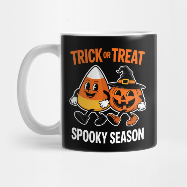 Halloween Candy Corn Pumpkin Mug