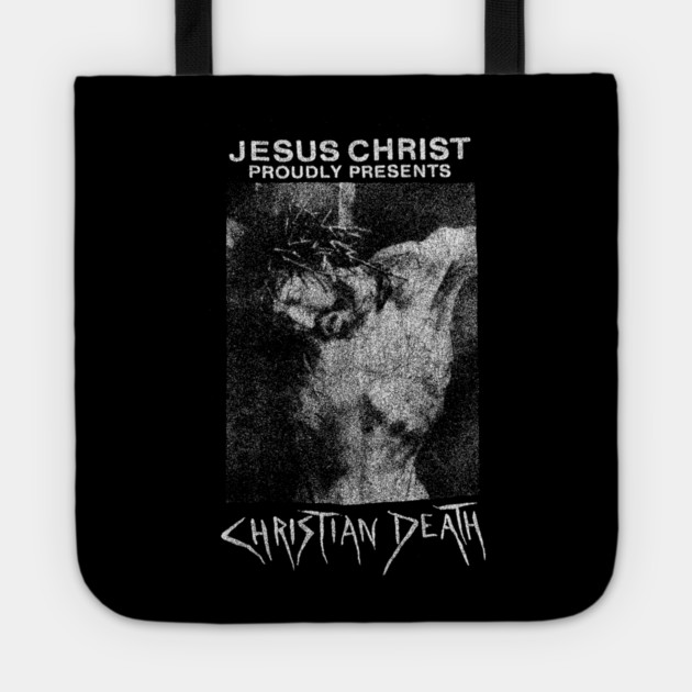 Christian Death band Tote