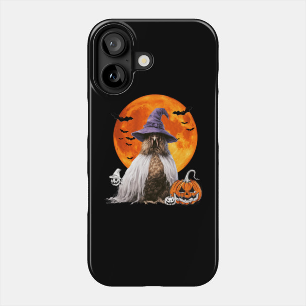 Chicken Bat Funny Halloween Costume Silhouette Phone Case