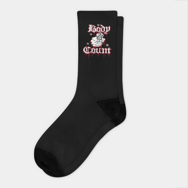Body Count Band - (invisible-monster-color-cult) Socks