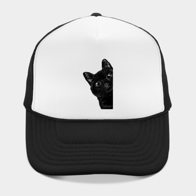 Sneaky Black Cat Hat
