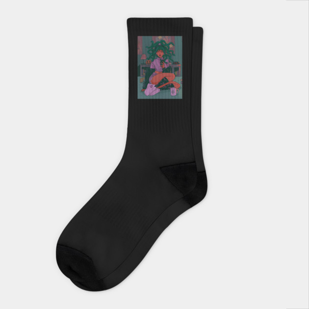 Medusa Baddie Socks
