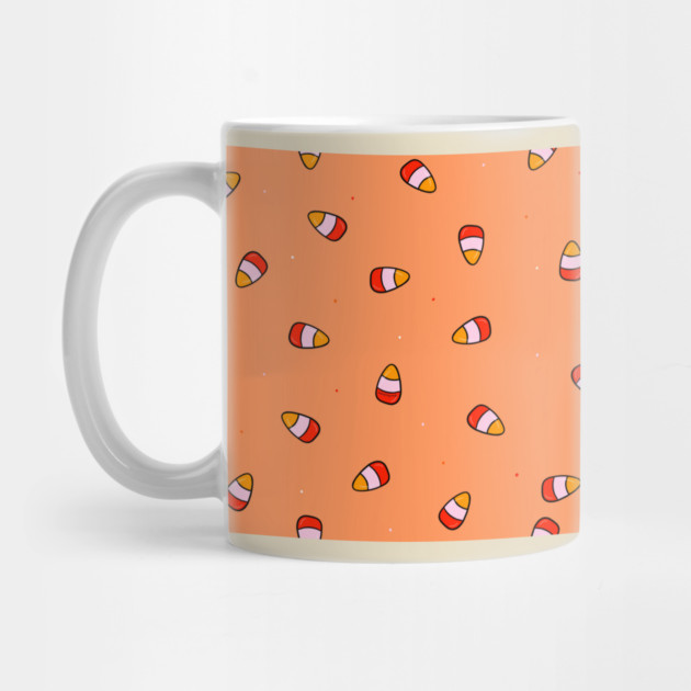 Candy Corn Print Mug