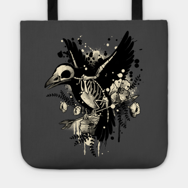 Raven bones Tote