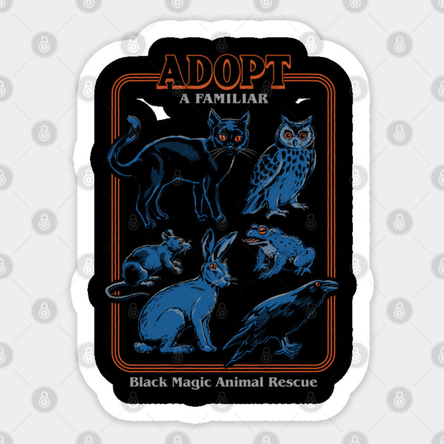 Adopt A Familiar Sticker