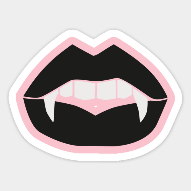 Vampire black v2 Sticker