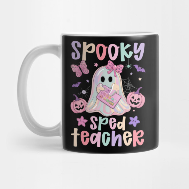 Spooky Sped Teacher Halloween Special Education Teacher Mug