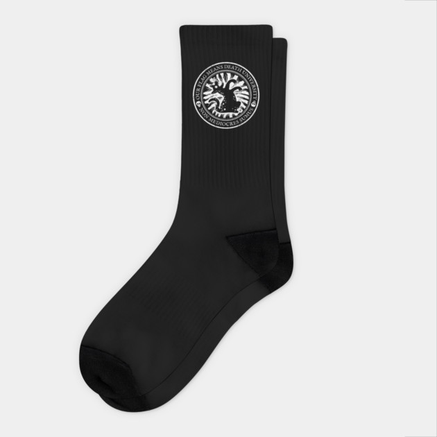 OFMD University Seal - White Socks