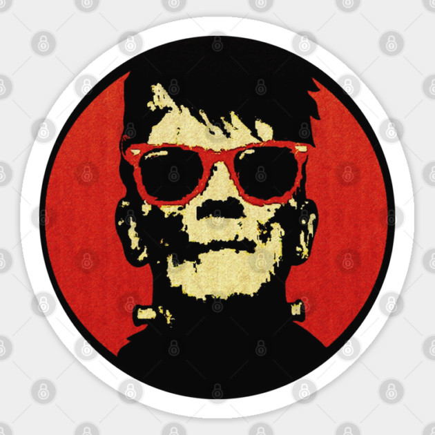 FRANKENSTEIN - HIPSTER Sticker