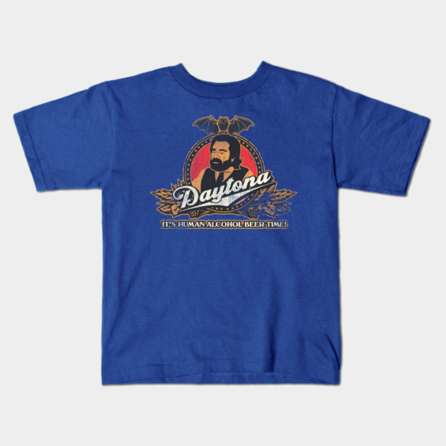 Vintage Distressed Jackie Daytona It's Human Alcohol Beer Time Kids T-Shirt