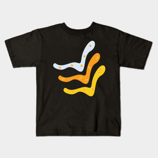 Droopy Candy Corn Kids T-Shirt
