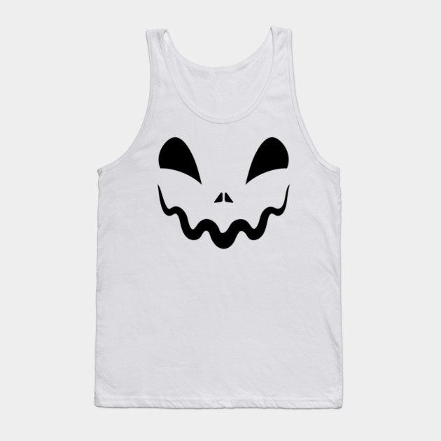 Jack O Lantern Face - Easy Halloween Pumpkin Costume Tank Top