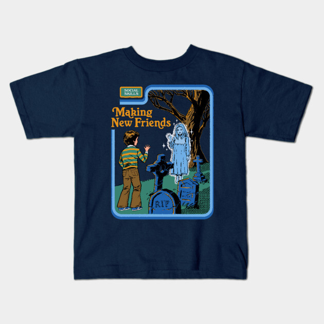 Making New Friends Kids T-Shirt