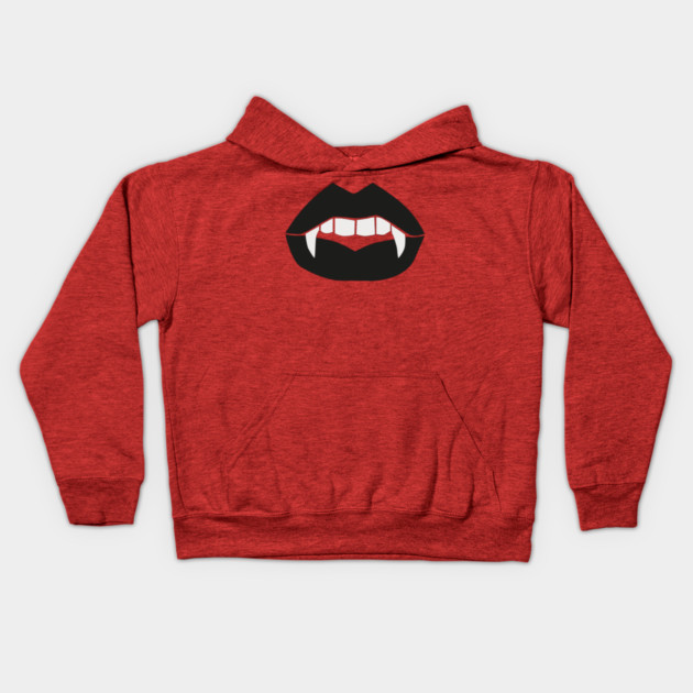 Vampire black v2 Kids Hoodie