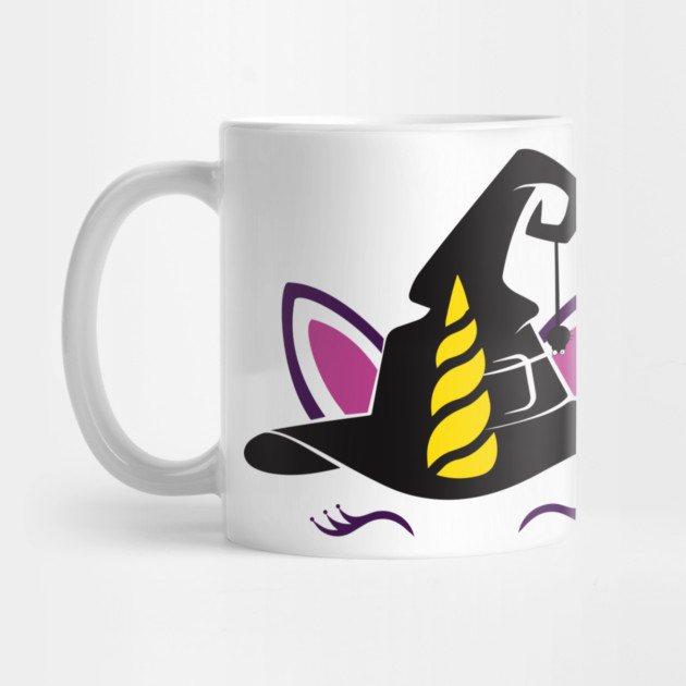 Halloween Unicorn Witch Cute Gift Mug