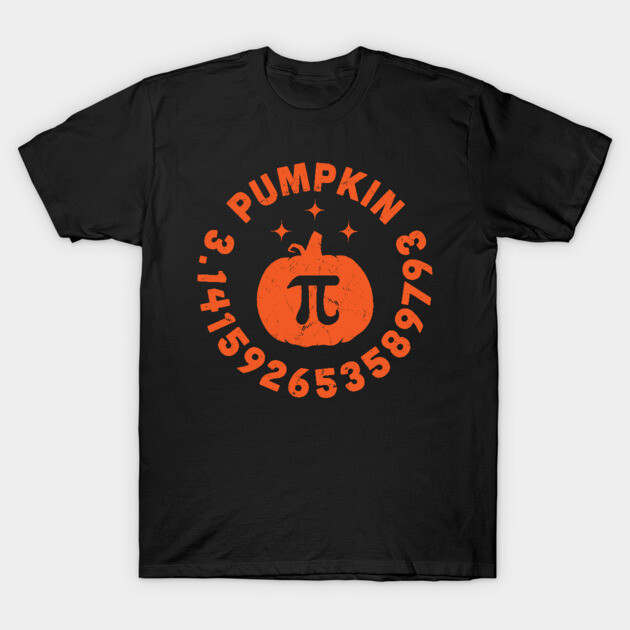 Pumpkin Pi Number 3.14 Pumpkin Pie Math T-Shirt