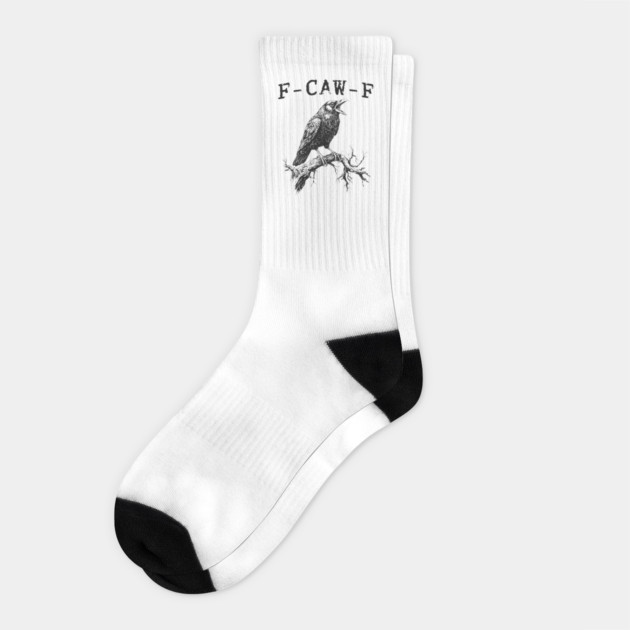 F Caw F Socks