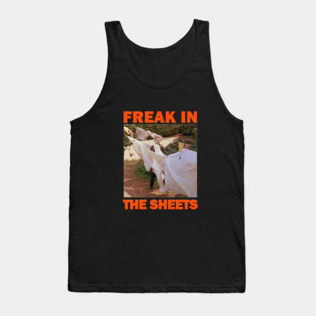 Michael Myers Freak In The Sheets Pumpkin Horror T-Shirts Tank Top