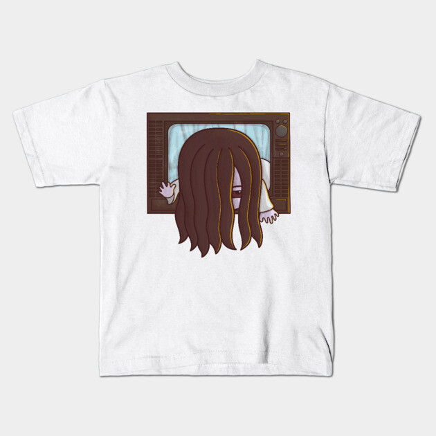 SADAKO CHIBI THE RING Kids T-Shirt