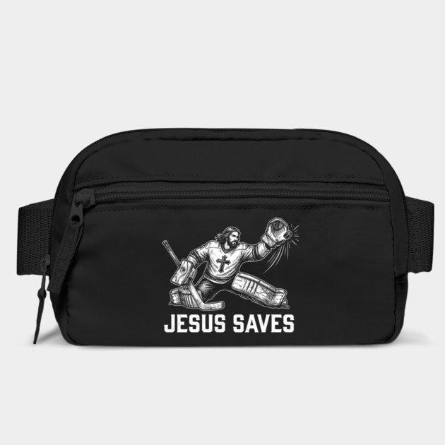 Jesus Saves Hockey Goalie Bag