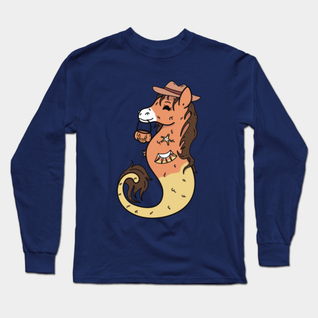 Candy Corn Sheriff Long Sleeve T-Shirt