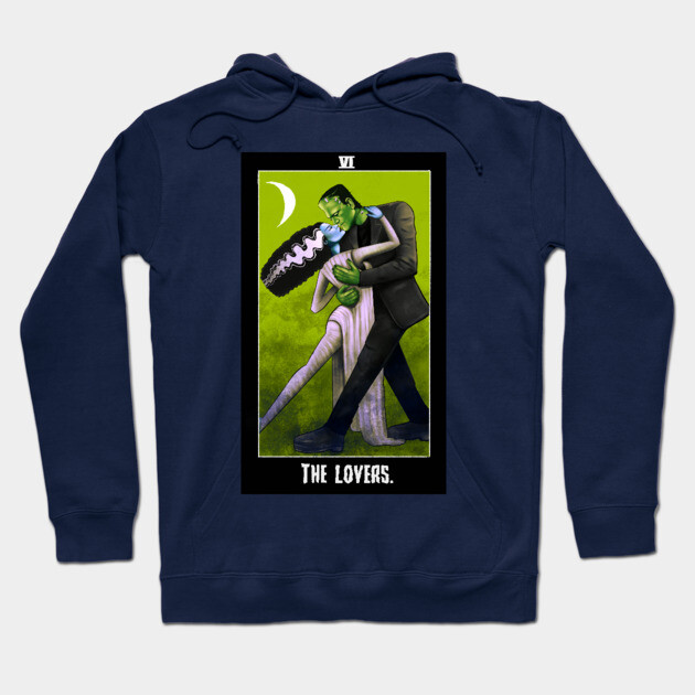 Frankenstein lovers tarot Hoodie