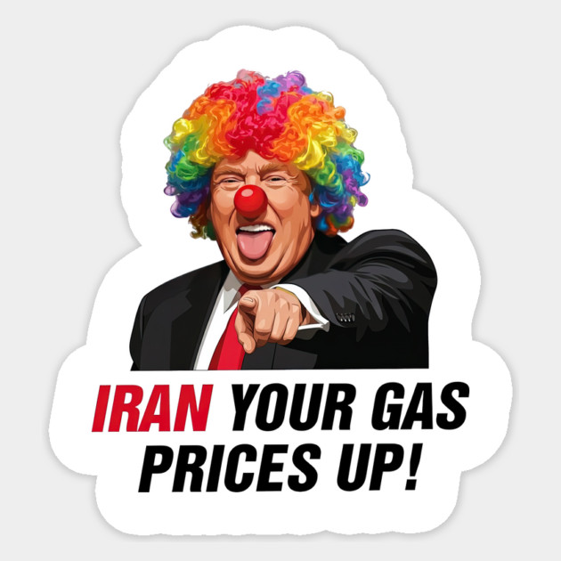 iran-your-gas-prices-up Sticker