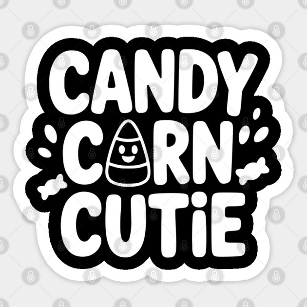 Candy Corn Cutie Sticker