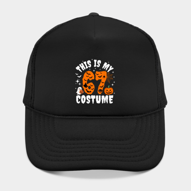 Funny This Is My 67 Costume Viral Meme Gen Z Slang Halloween Hat