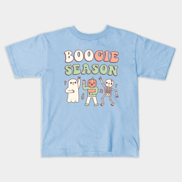 Boogie Season Funny Halloween Kids T-Shirt