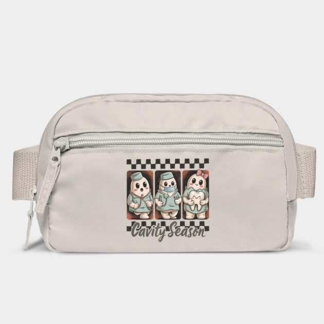 Cavity Season Halloween Dentist Dental Hygienist Assistant Bag