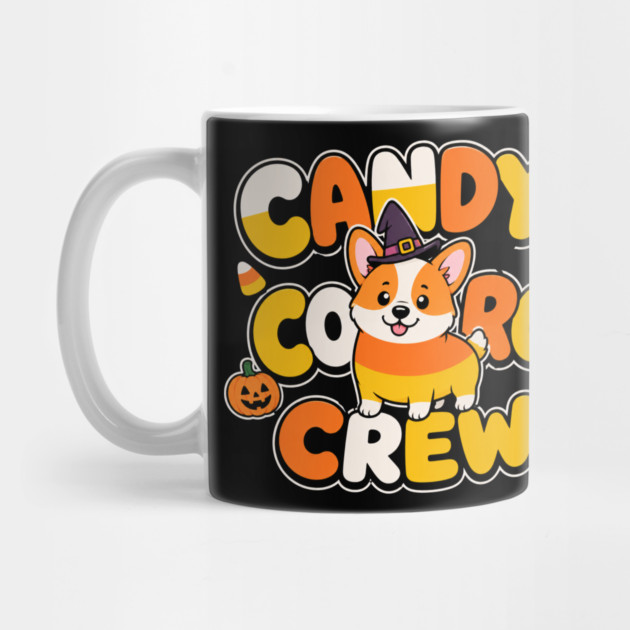 Candy Corgi Crew Funny Halloween Dog Costume Mug