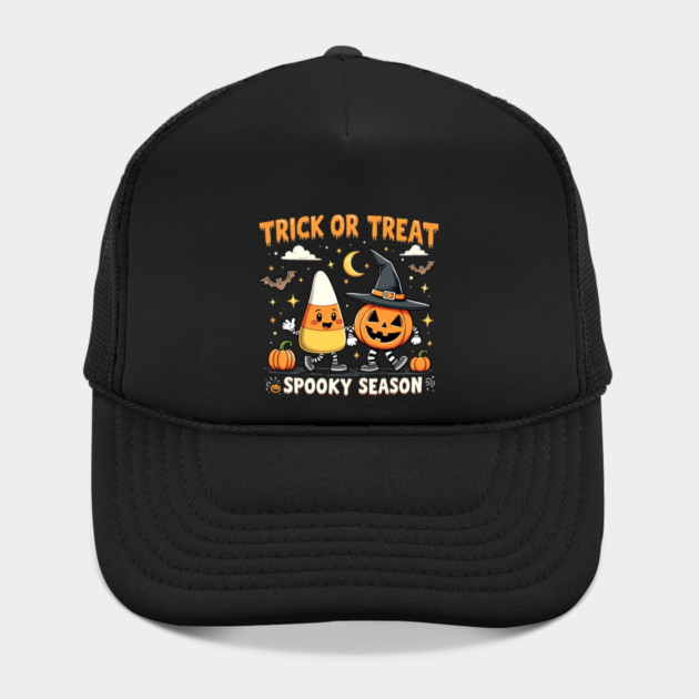 Trick Or Treat Spooky Season Halloween Hat