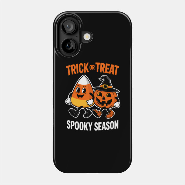 Halloween Candy Corn Pumpkin Phone Case