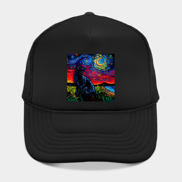 Black Cat Night 2 VERSION 2 Hat