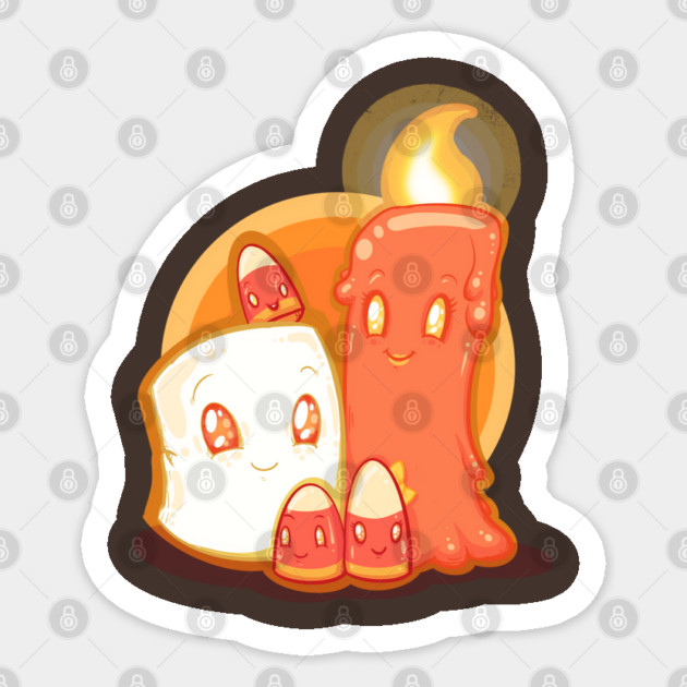 How Candy Corn Is Made Sticker