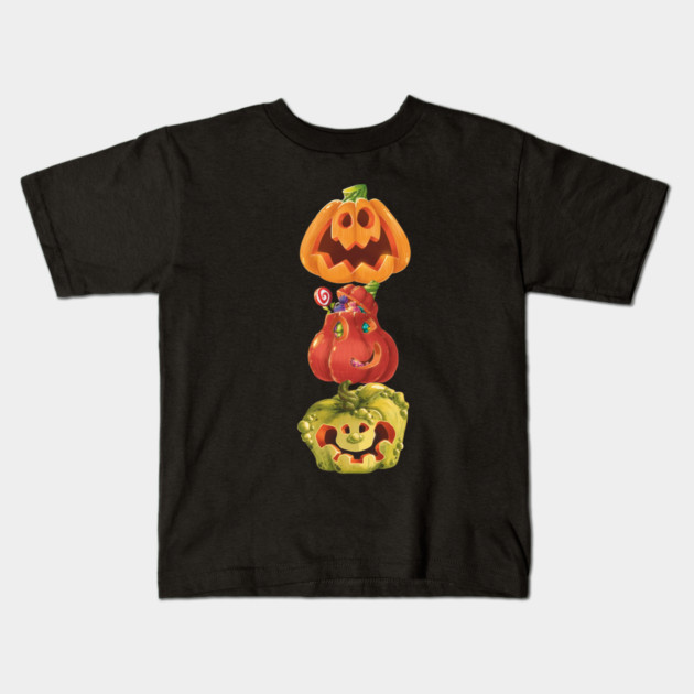 Unique Pumpkins Kids T-Shirt