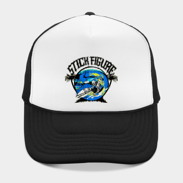 Skeleton Surfing Band Hat