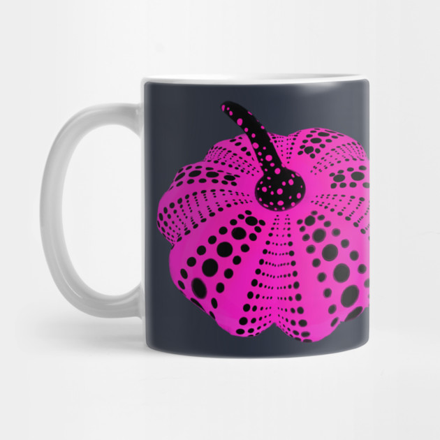 Polka Dot Pumpkin Mug