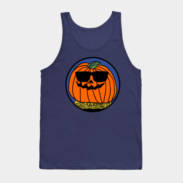 Halloween-Pumpkin Tank Top