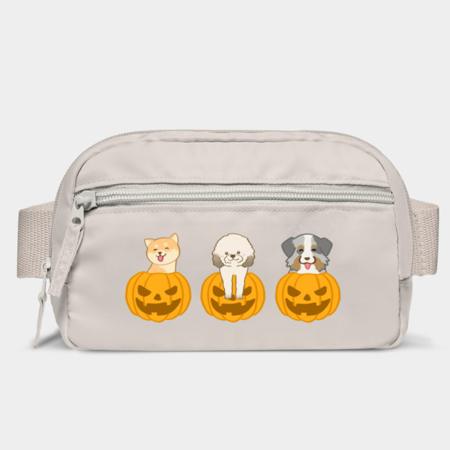 Halloween pumpkin dogs Bag