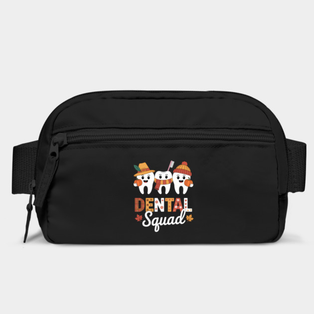 Dental Squad Pumpkin Fall Autumn Dentist Thanksgiving Bag