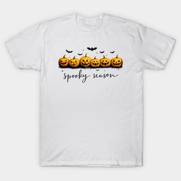 Spooky Season Pumpkins Halloween T-Shirt