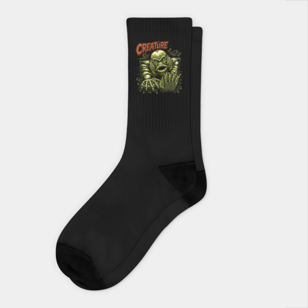 Swamp Monster Creature Reaching Socks
