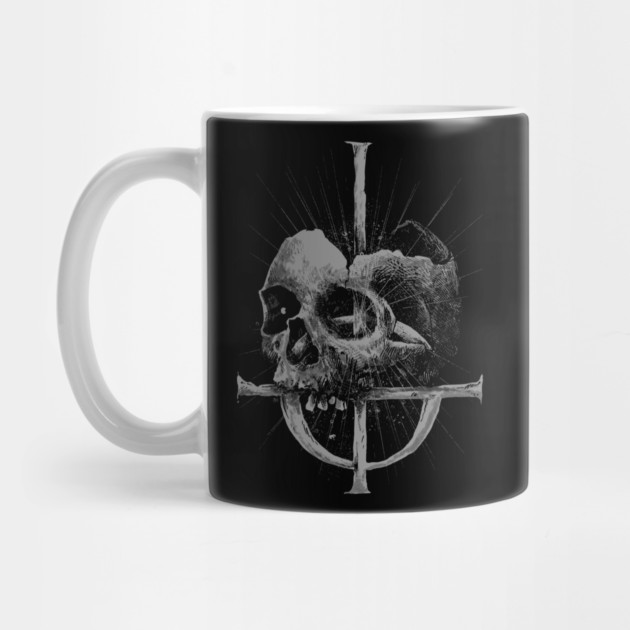 Ghost Band Merch Skull Logo Illustration Mug
