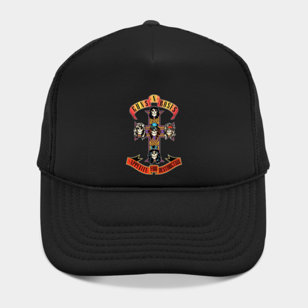 Guns N' Roses Appetite For Destruction Cross Hat