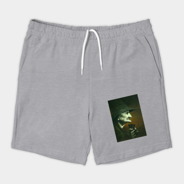 Old Witch And Familiar Shorts