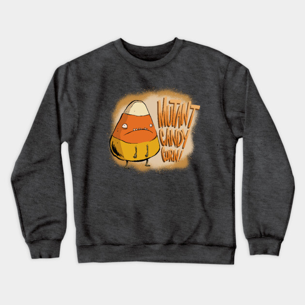 Mutant Candy Corn! Crewneck Sweatshirt